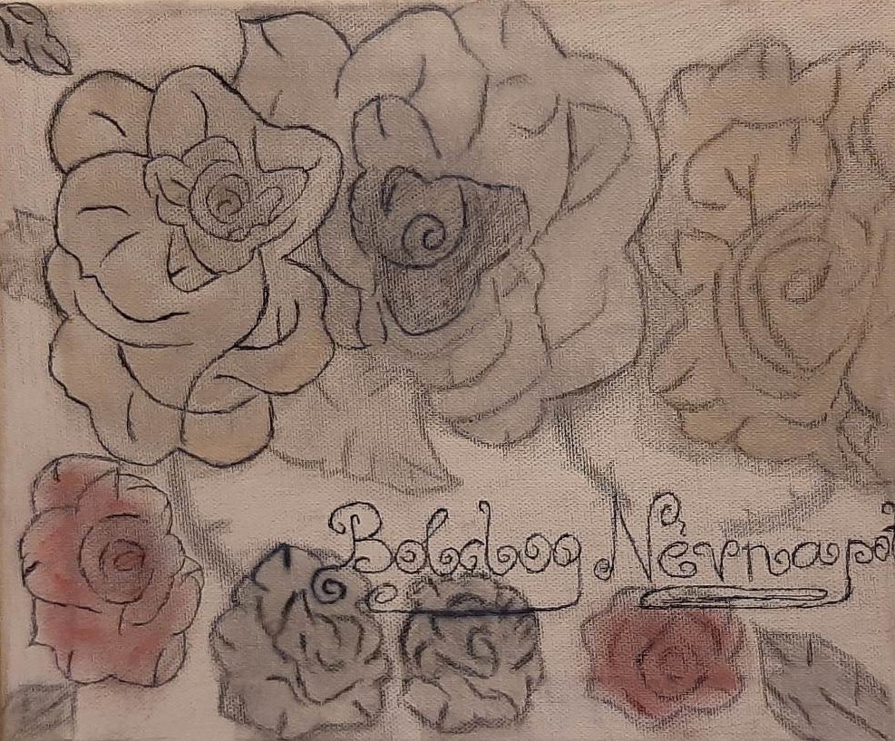 Rózsák című festmény